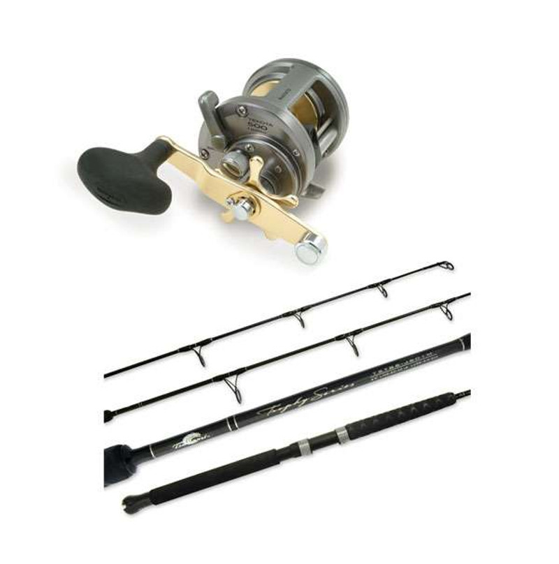 Shimano TEK500 Tekota/Tsunami TSTBC-J-661H Trophy Jig Trolling Combo