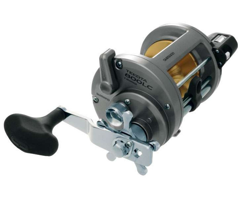 Tekota TEK300LC Level Wind Conventional Reel with Line Counter