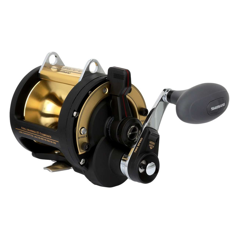 【Shimano TLD 2 SPEED 20 電動リール】 Shimano TLDIIA Lever Drag Trolling Reels - TackleDirect
