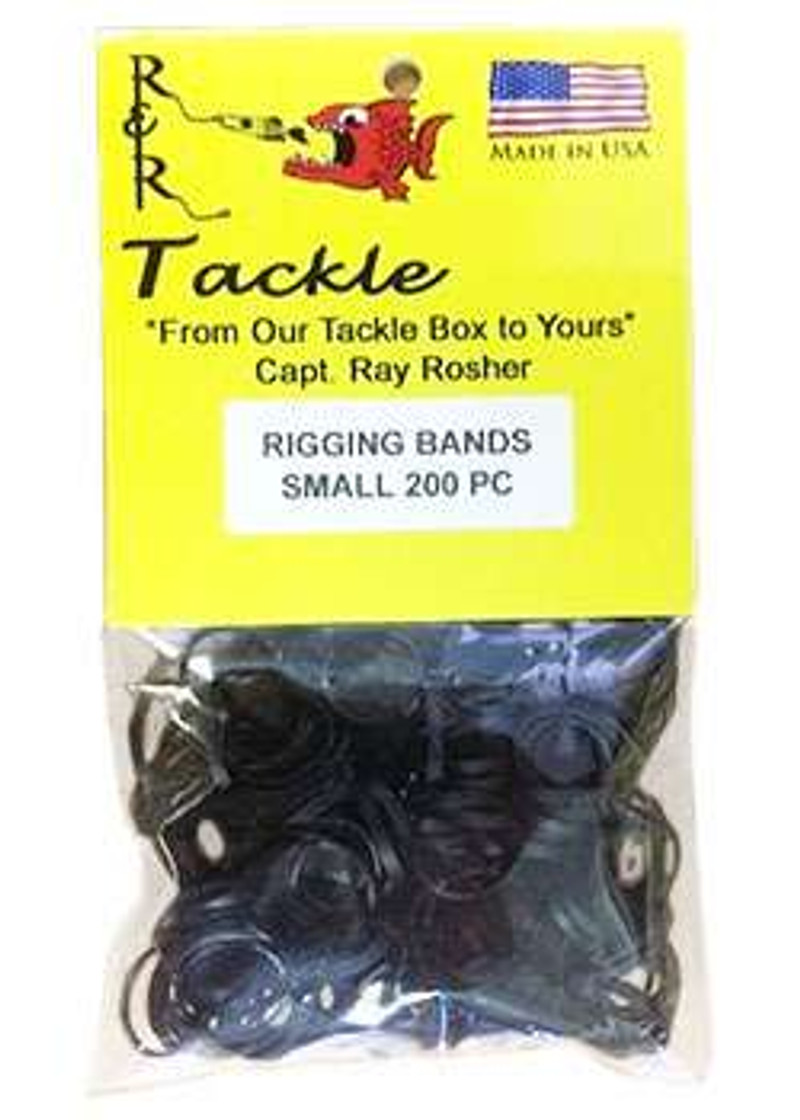 UV Resistant Black Rubber Bands – Tackle Room