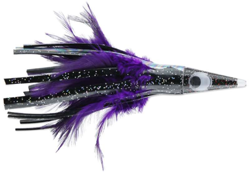 c and h fishing lures & King Buster Bling Series Skirt 3 pc Clear/Silver featuring solid brass chrome plated heads CandH Tuna Tango Feather Lure