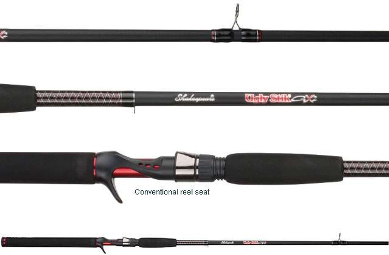 Ugly Stik 6’6” Elite Casting Rod, One Piece Casting Rod