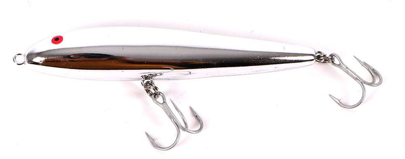 Rebel Jumpin Minnow Fishing Lure - Bone - 4 1/2 in