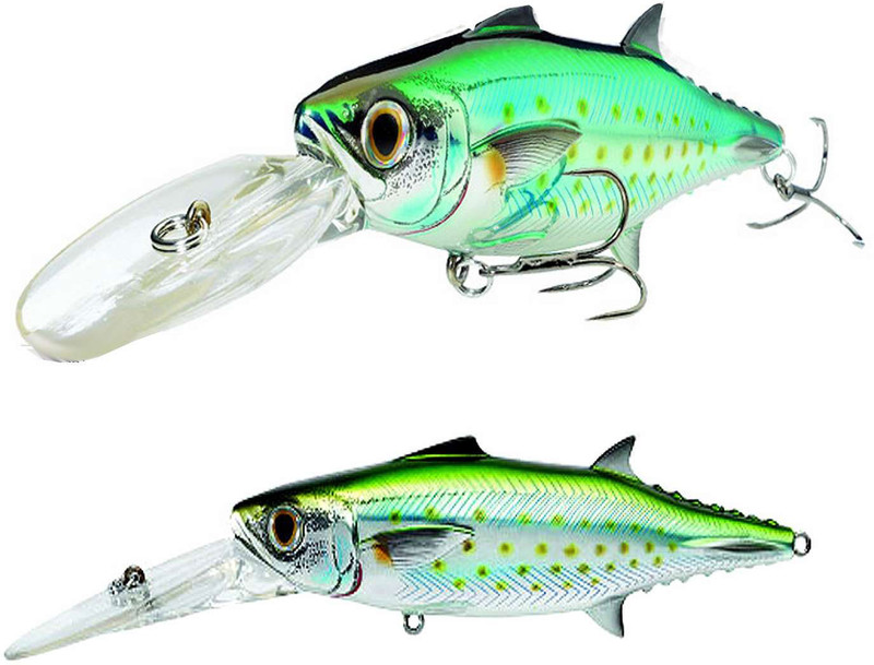 Daiwa Salt Pro Floating Minnow Fishing Lure - Green Mackerel : Target