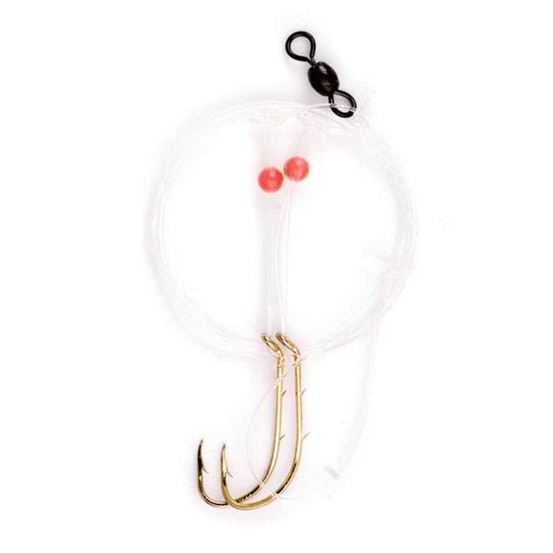 Eagle Claw Lazer Sharp L938-1/0 Sea Bass Baitholder Rig - TackleDirect