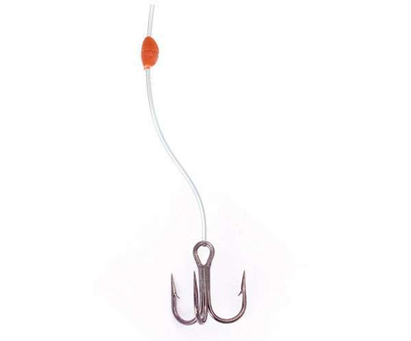 Eagle Claw Snelled Treble Hook - 14