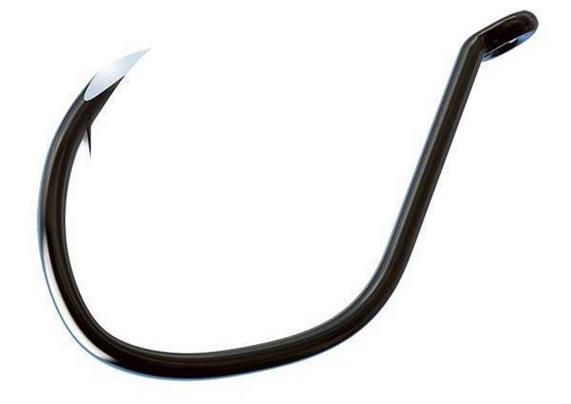 Eagle Claw Trokar Magworm Hook, Size: 5/0, Black