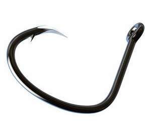 Ami Da Pesca Eagle Claw Trokar Magnum TK619HI-6/0 – Circle Hook Non Offset, Punta Tripla, Confezione Da 5