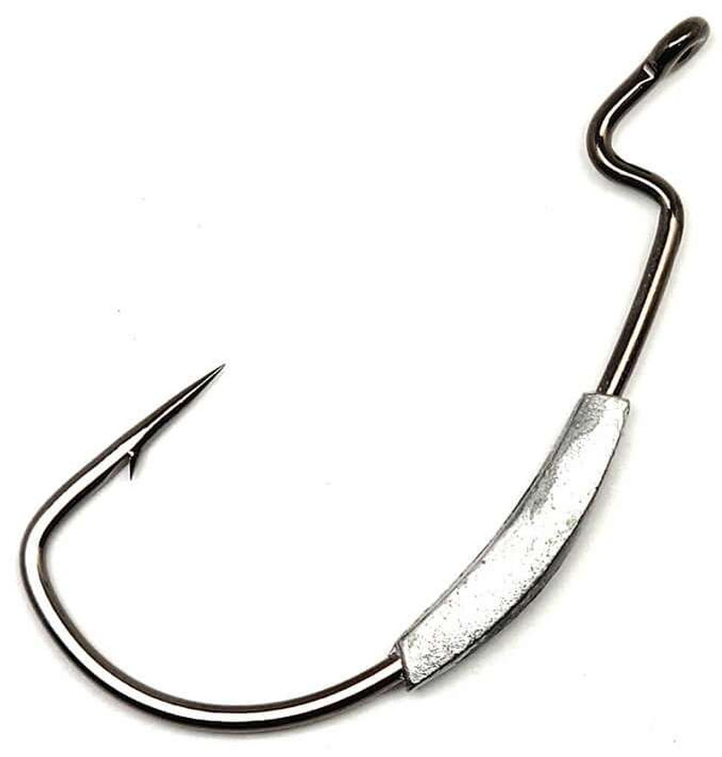 Gamakatsu 744-1/8 Superline EWG Weighted Worm Hook - TackleDirect