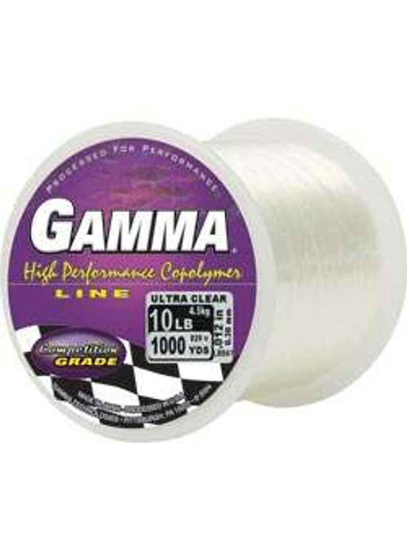 Gamma High-Performance Copolymer Line 14 lb.; Ultra Clear; Re-fill