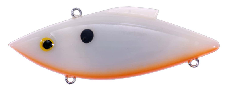  Heddon Rattle Spook Fishing Lures (Bone/Orange Belly