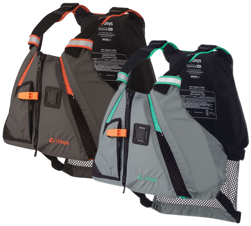 Onyx MoveVent Dynamic Paddle Sports Life Vest - TackleDirect