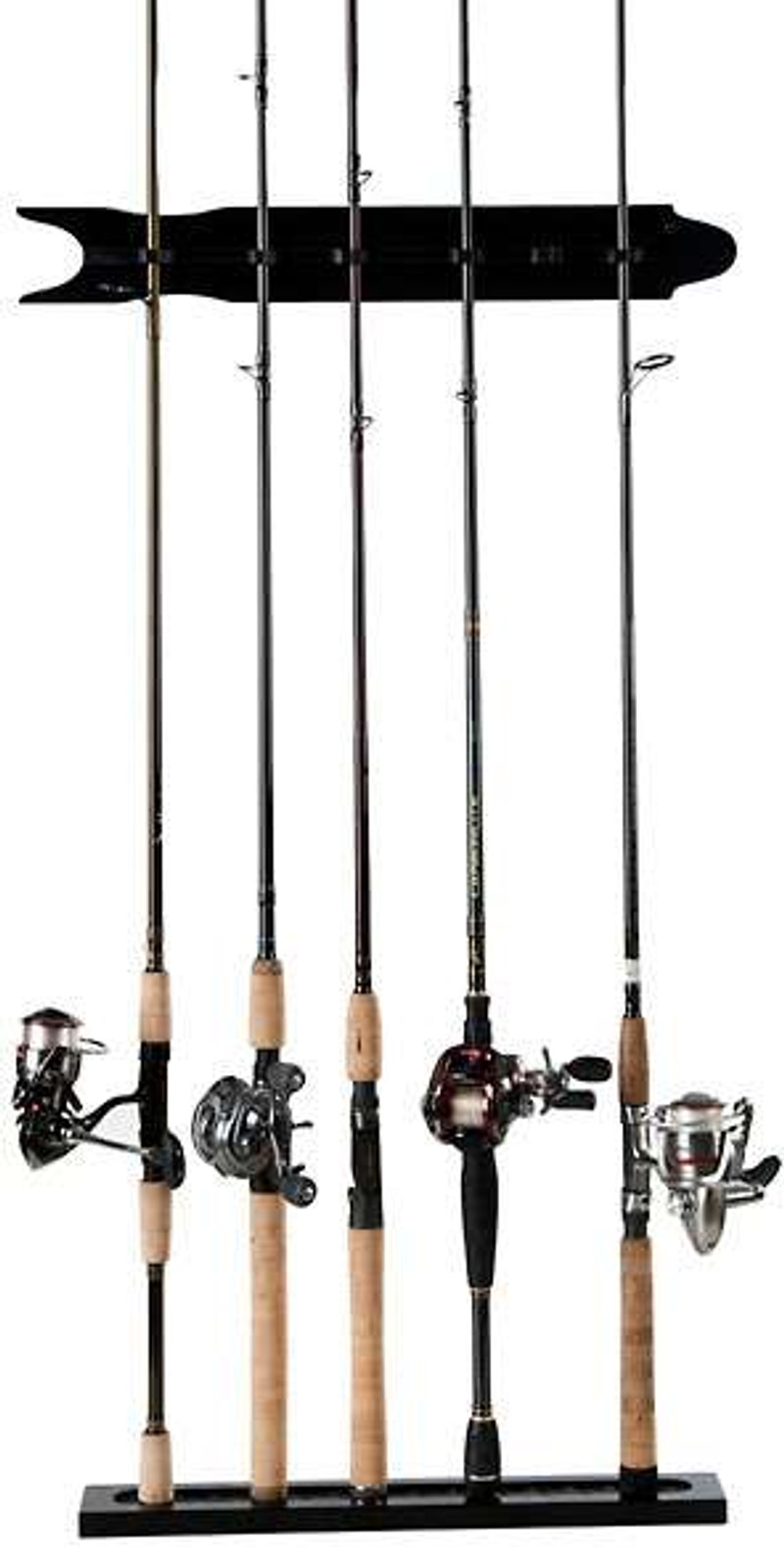 Organized Fishing MWR 8-Rod Modular Oak Wall Rack