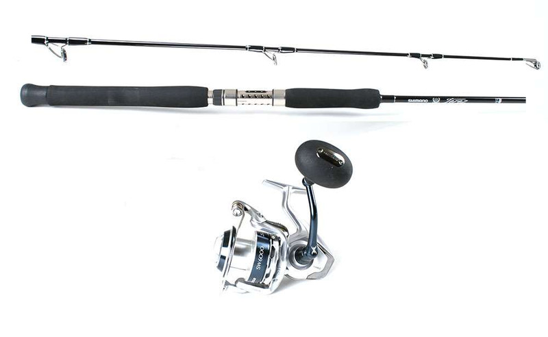 Shimano Teramar Fishing Rod & Srg 3000f Reel
