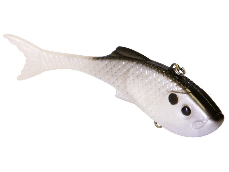 Livingston Lures 7328 Slingshot Swimbait - Black Pearl Shiner