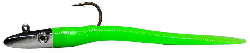 thumbnail image 2 of RonZ Lures Z Series Lead Rigged Head & Tail 10" 4oz – Saltwater Soft Plastic, 3X102Z 2 of 5