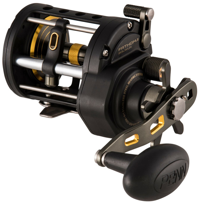 Penn Fathom II 30 2 Speed Lever Drag Reel Left Hand