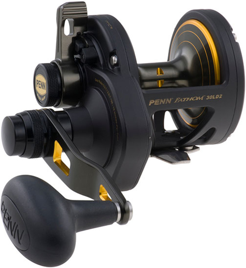 Penn Fathom Lever-Drag 2-Speed Reels - TackleDirect