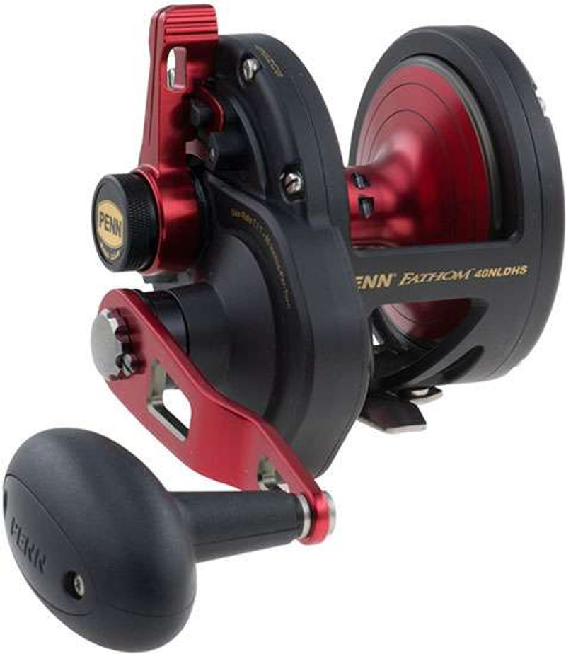 PENN REEL PART 33C-TRQ40NLD2 Fathom Lever Drag 25 30 2 Speed (1