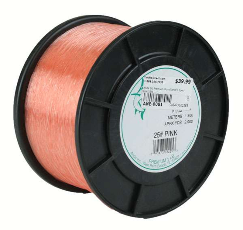 Ande Premium Pink Fishing Line @ Otto's TW – ASA College: Florida