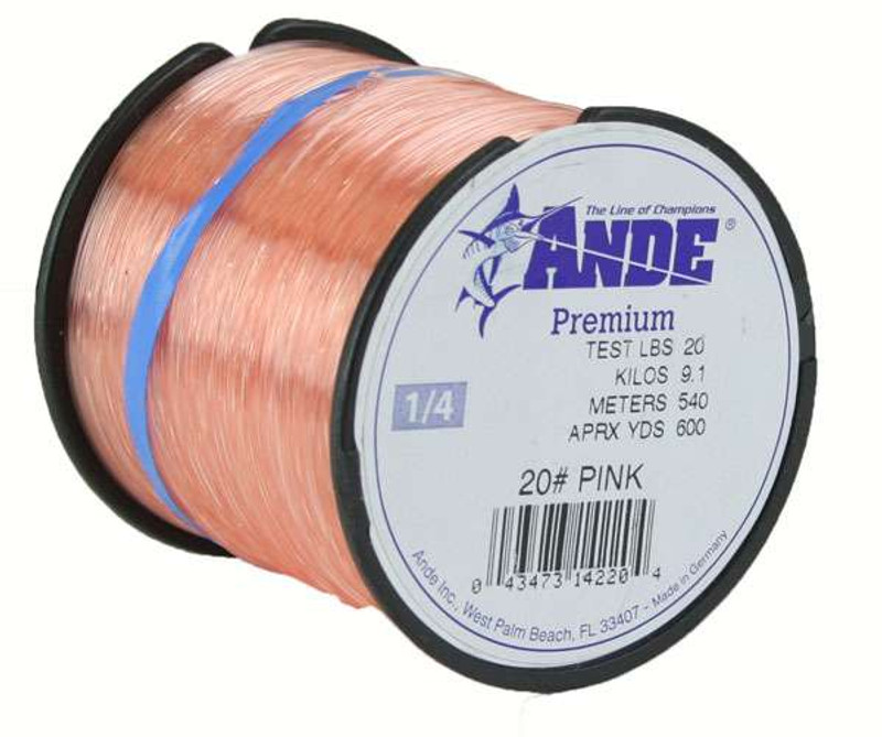 Ande Premium Monofilament Line - 1/2 lb. Spool - 10 lb. Test