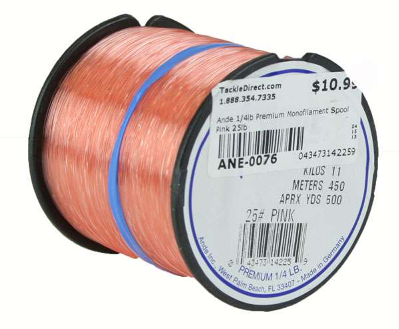 Ande Premium Monofilament 1/4lb Spool