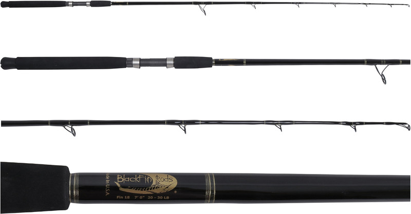 Blackfin Rods Fin 130 6'6 Circle Hook Fishing Rod 20-30lb