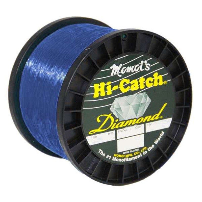 Momoi Hi-Catch Nylon Monofilament Line 10 Pounds 1690 Yards - Smoke Blue