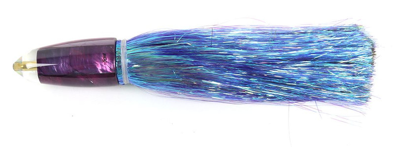 Koya 12 inch Flashabou Bullet Trolling Lure - TackleDirect