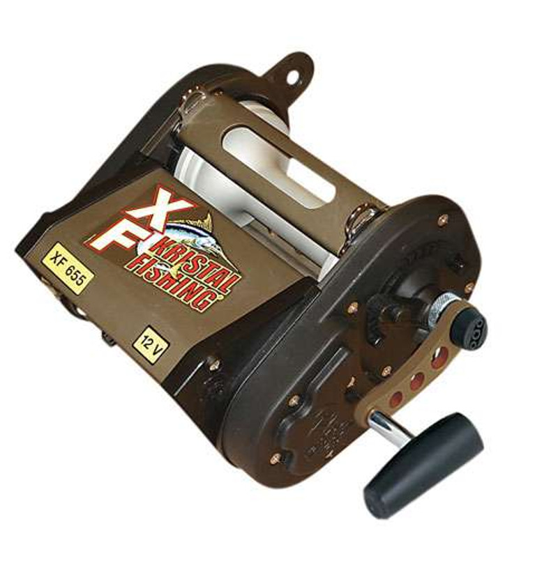 Kristal Fishing XF 655 M Manual Override Electric Reel - TackleDirect