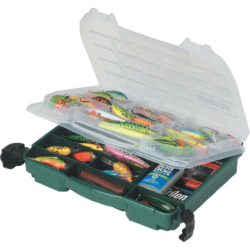 Plano - Six-Compartment Tackle Organizer - Clear