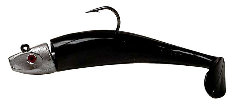 Al Gags Whip-It Fish Lure 3oz - Black - TackleDirect