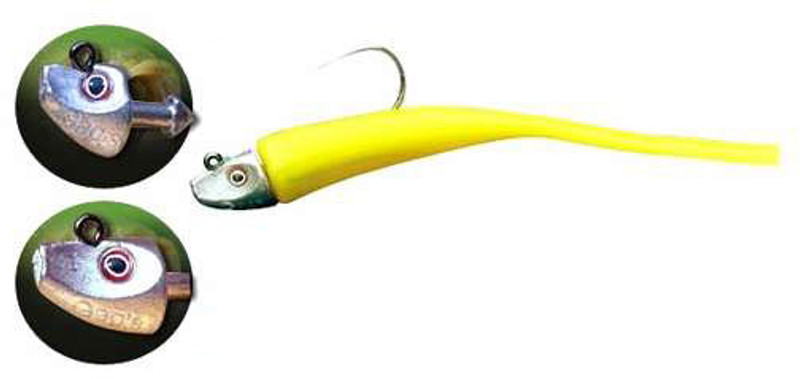 Al Gags EEL34 Whip-It Eel Lure 6in - TackleDirect