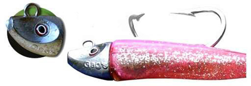 Al Gags EELTS2 Whip-It Eel Tuna Lure 10in 01 Black