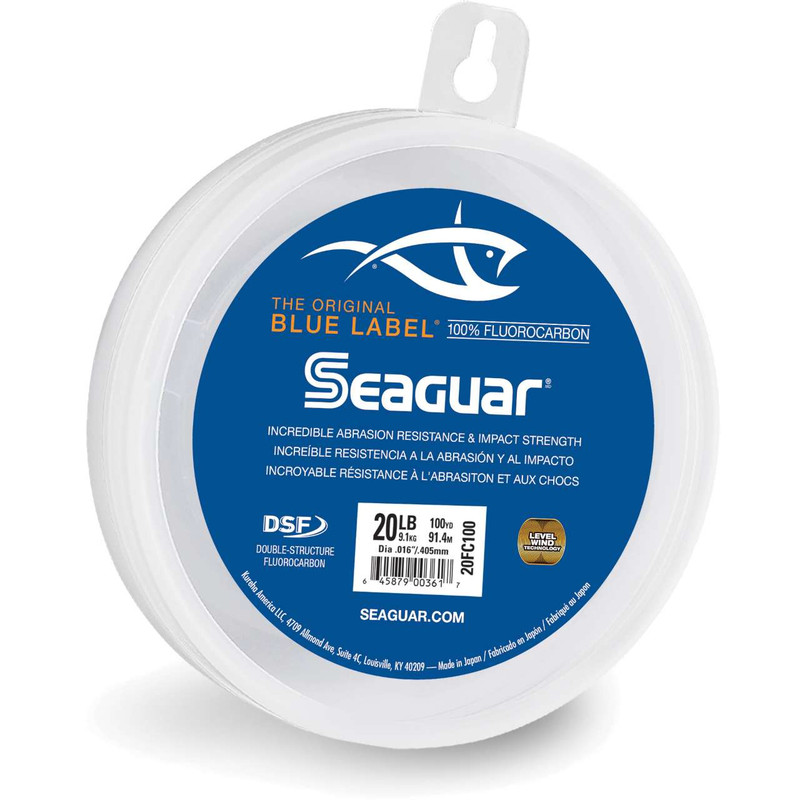 Seaguar Tatsu 100% Fluorocarbon Fishing Line(DSF), 20lbs, 200yds