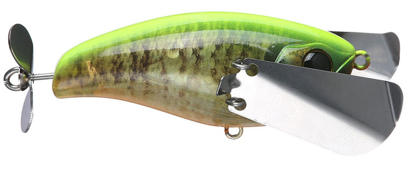 Jackall Pompadour Jr. RT Chartreuse Gill - TackleDirect