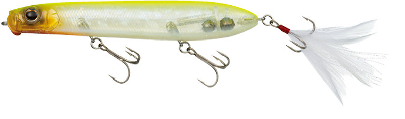 Evergreen SB Topwater Plug, 105 Emerald Shiner