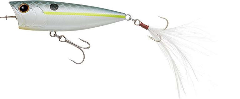 Evergreen OB Popper Custom Topwater Bait - Queen Shad