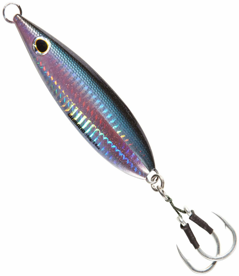 Shimano BFLFF200 Butterfly Flat-Fall Jigs - 200g - TackleDirect