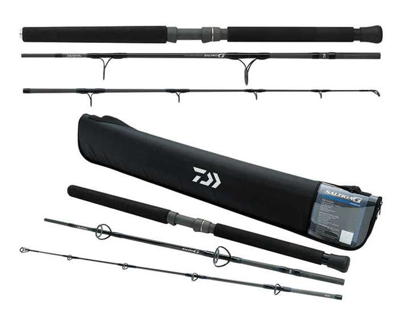 Daiwa Saltiga Saltwater Travel Spinning Rod - SATR632MHS