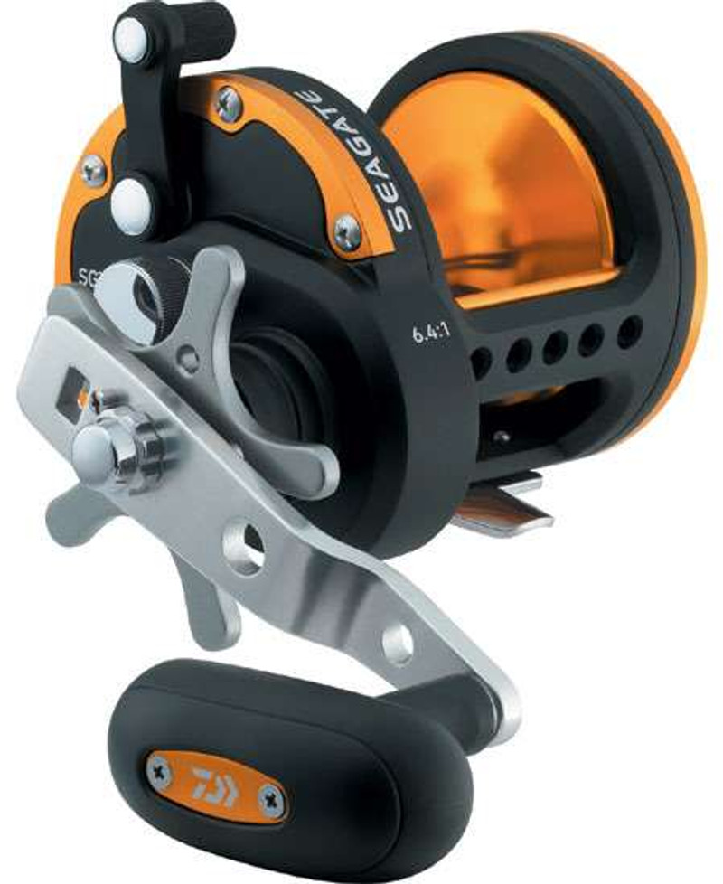 Seagate Star Drag Saltwater Reel - 40, 6.4:1 Gear Ratio, 6CRBB, 1RB Bearings, 19.80 lb Max Drag, Right Hand