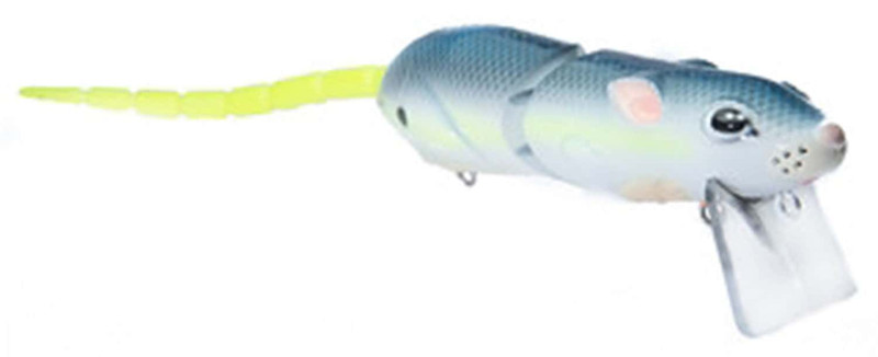 SPRO Bbz1 Rat 50 Wake Topwater Swimbait White for sale online