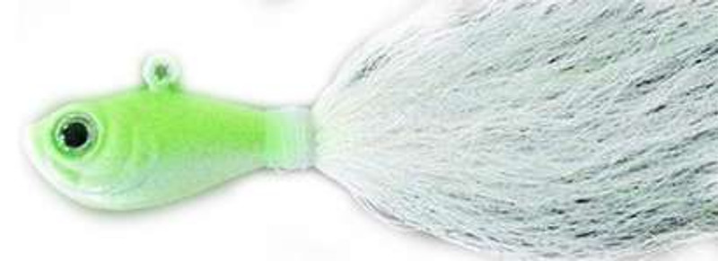 Spro Prime Bucktail Jig - Glow - 4 oz