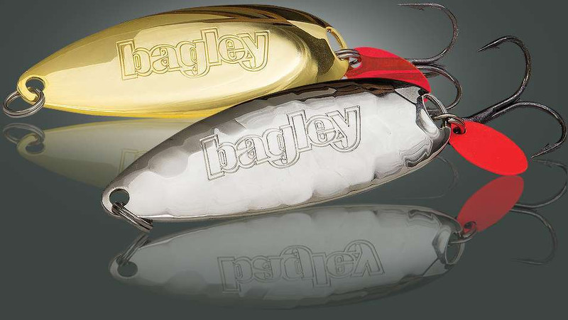 Bagley Bright Casting Spoons Red Tab