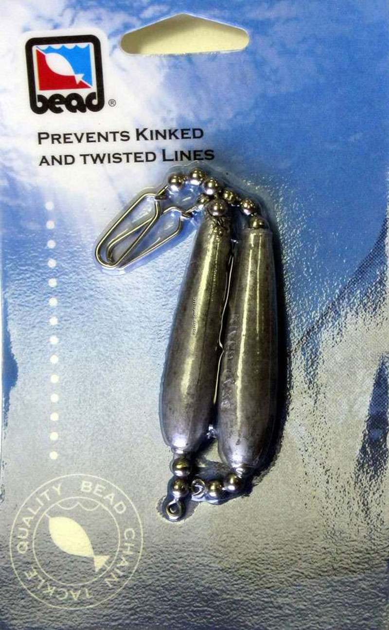 Bead Chain R1T Cast/Troll Sinker 1oz