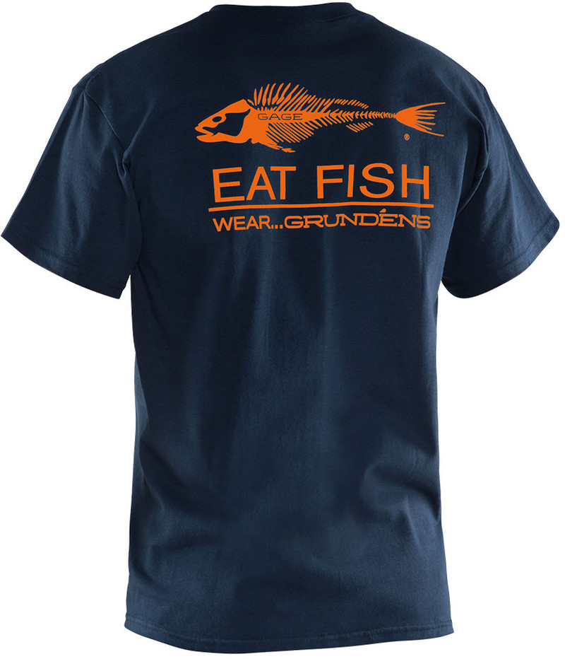 Grundens Gage Eat Fish T-Shirts