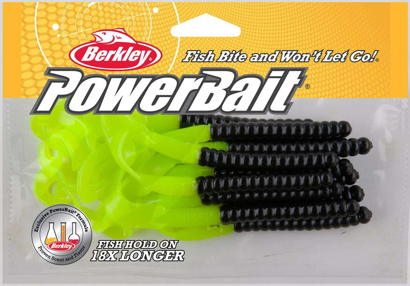 Berkley - PowerBait Power Worm 7 Blue Fleck Firetail