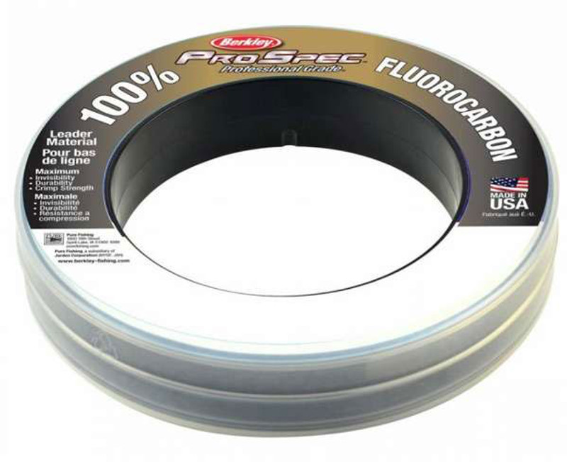 Berkley PSFL2525 Pro Spec Fluorocarbon Leader Wrist Spool Clear