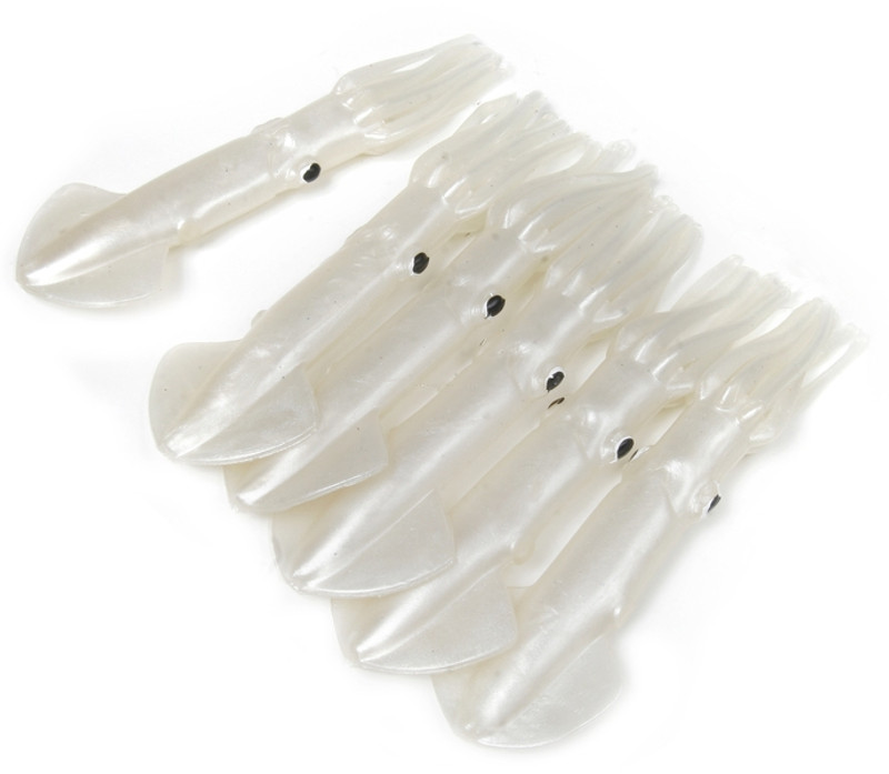 Mold Craft Swimming Squirt Squid - Pearly White