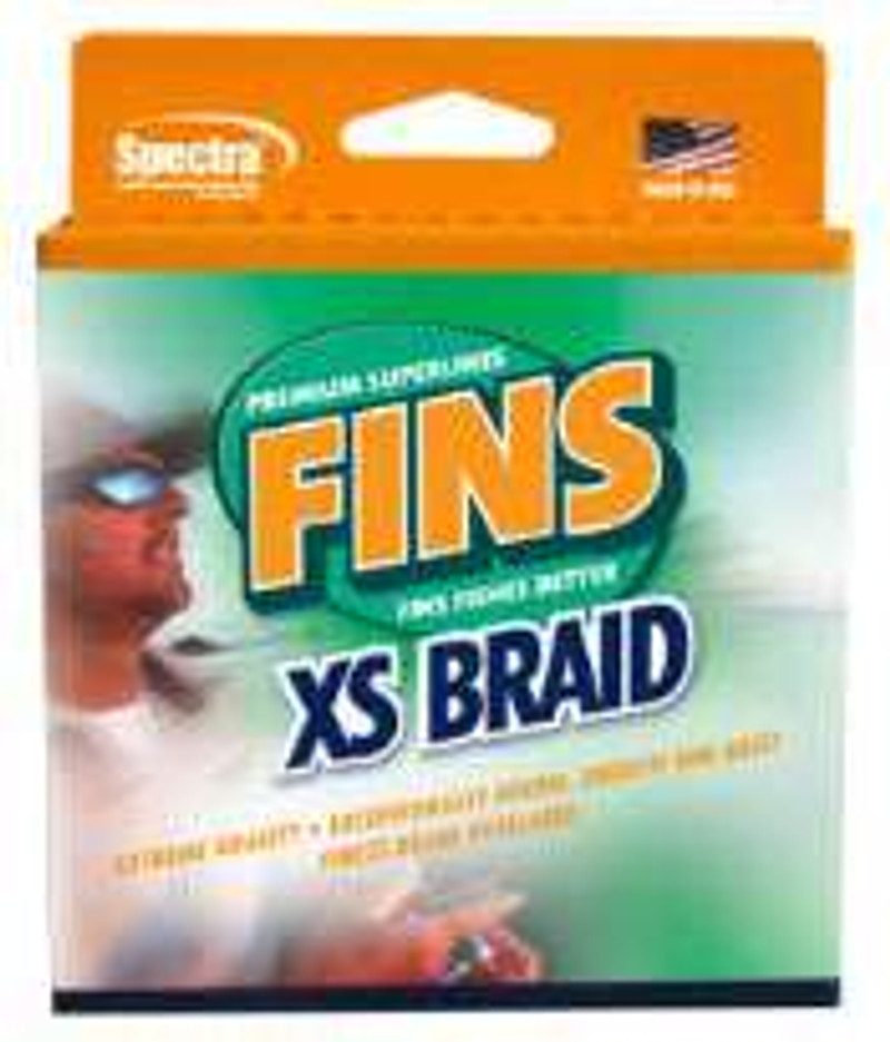 FINS XS Extra Smooth Braided Fishing Lines - TackleDirect